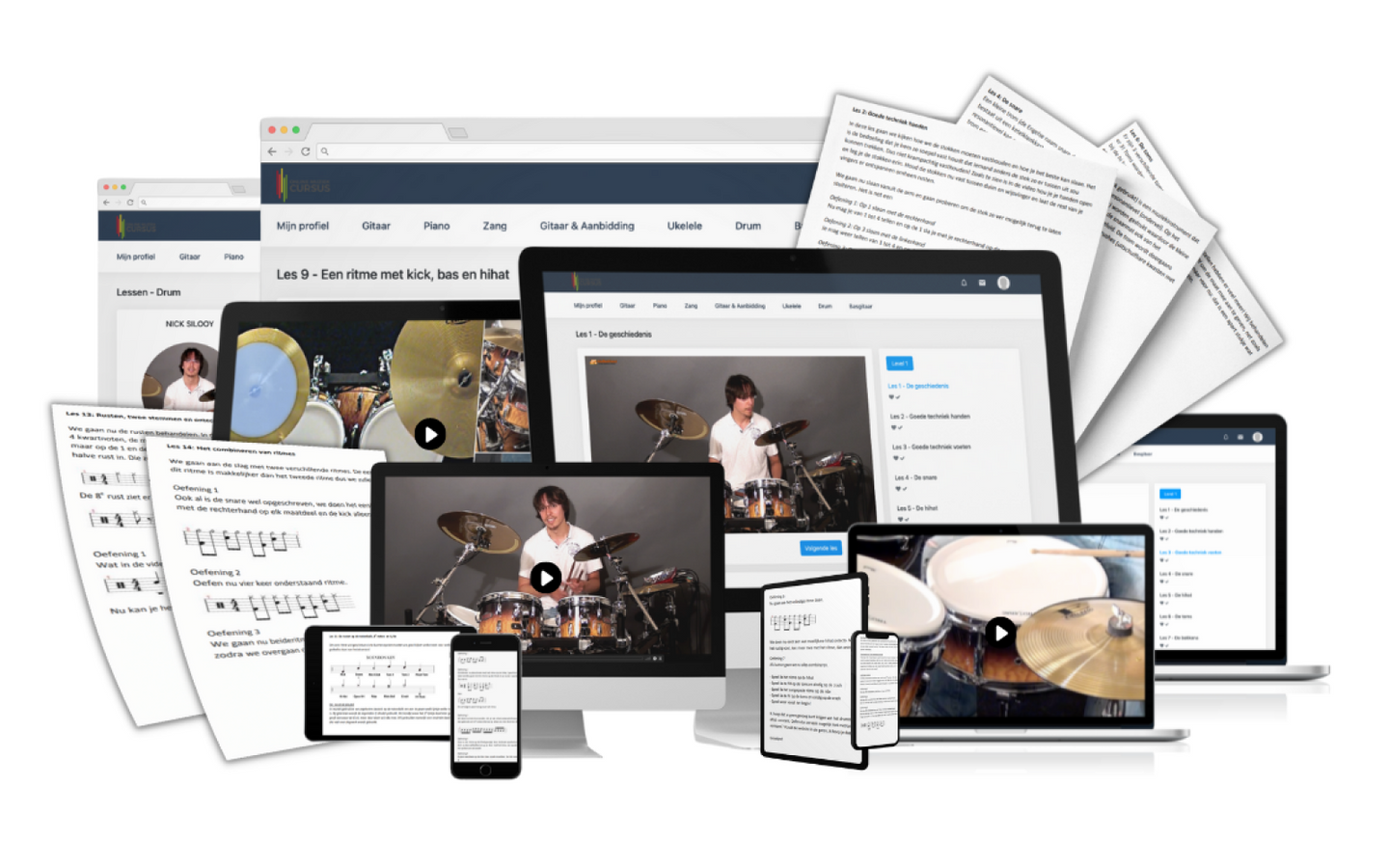 Drumles - Online Muziek Cursus - afbeelding 1
