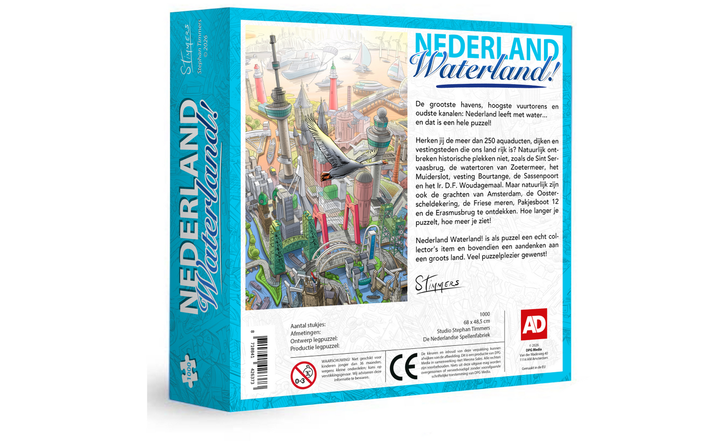 Puzzel Nederland Waterland - afbeelding 5