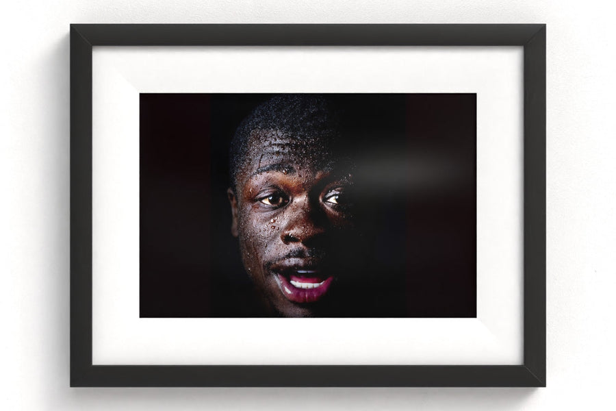 Sportfoto 'Portret Brian Brobbey' ingelijst - afbeelding 1
